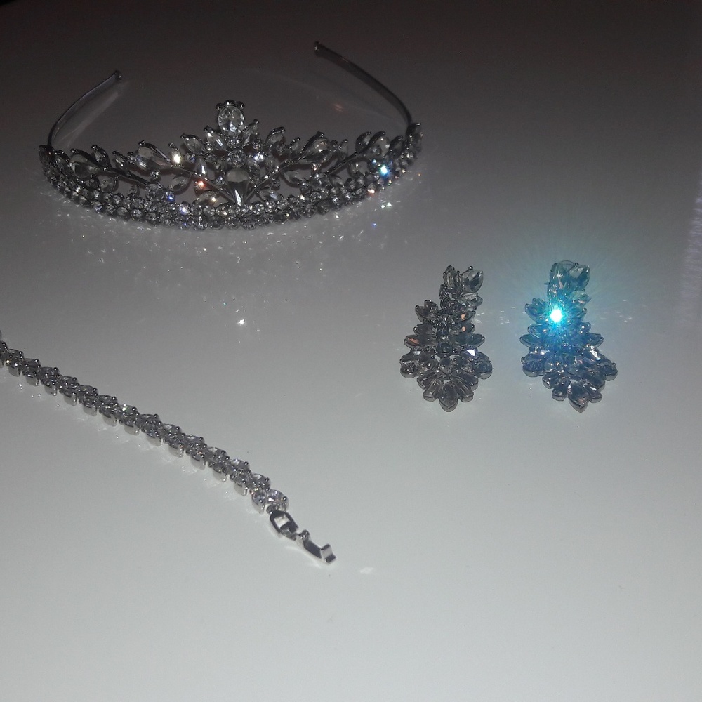 3 piece wedding jewelry